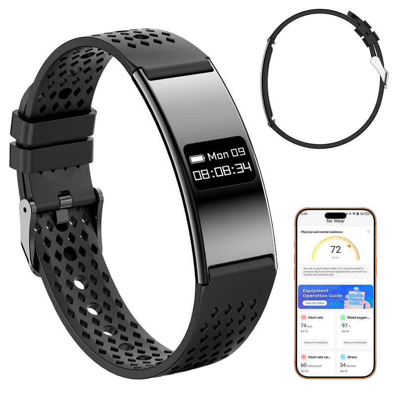 Smart Fitness Tracker Bracelet for Women & Men with Sleep Monitoring | 24/7 Heart Rate & Blood Oxygen Monitor, Activity Tracker with 7-Day Battery, Step Counter, Fitness Watch for Android & iPhone