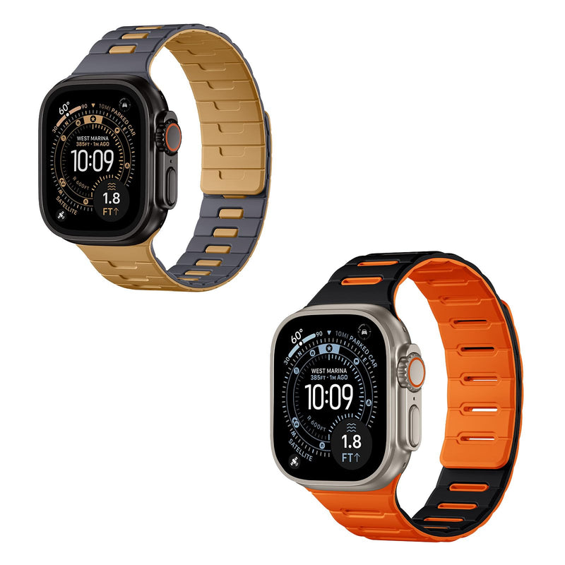 Bandletic Dual-sided Magnetic Reversible Bands Compatible with Apple Watch