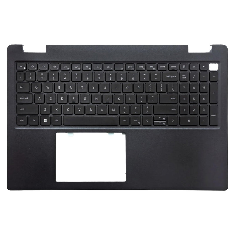 Replacement Upper Case Palmrest for Dell Latitude 15 3520, E3520 Black Backlit