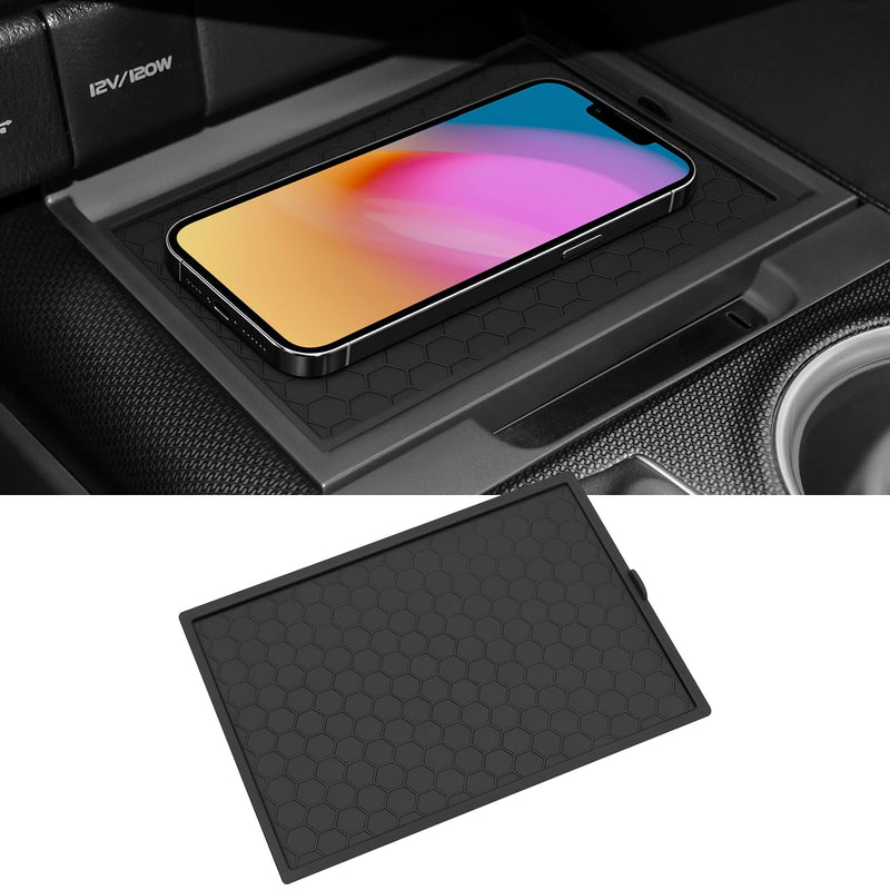 Silicone Non-Slip Center Console Liner Organizer Mats Pad for Toyota Camry 2018 2019 2020 2021 2022 2023 2024 Interior Trim Accessories