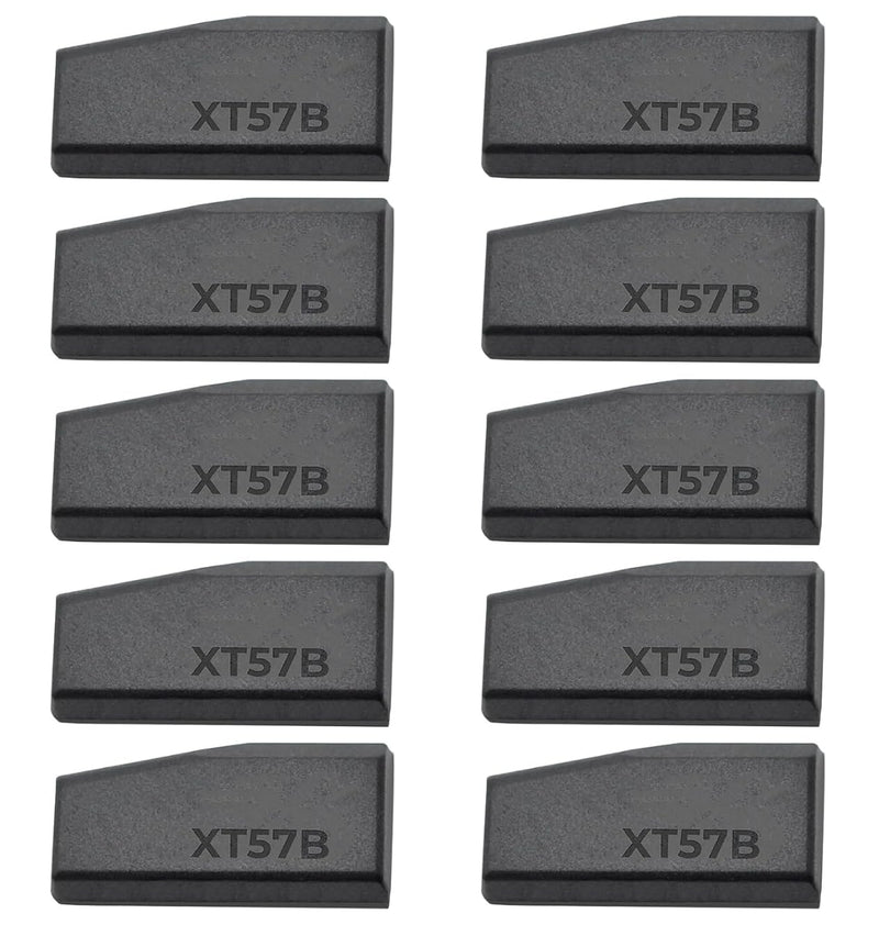 ABUDU 10PCS VVDI Super Transponder Chip XT27A XT57B Transponder chip for ID46/40/43/4D/8C/8A/T3/47/8A /49 /4A /MQB48 Fit for VVDI2,VVDI Key Tool Plus, Mini Key Tool(Pack of 10) (XT57B)