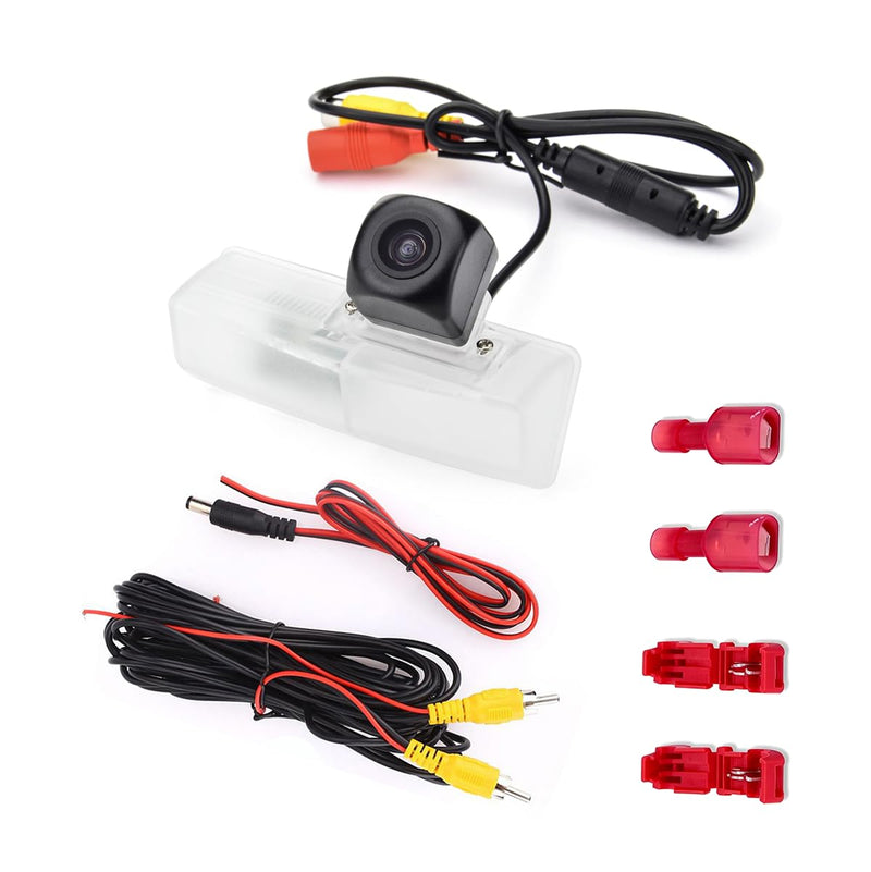 AHD1080P Backup Camera for Lexus CT200h HS250h Toyota Matrix Venza Prius RAV4, License Plate Light Replacement, Night Vision, 170° Wide Angle, HD, IP69 Waterproof, Parking Assistance Camera