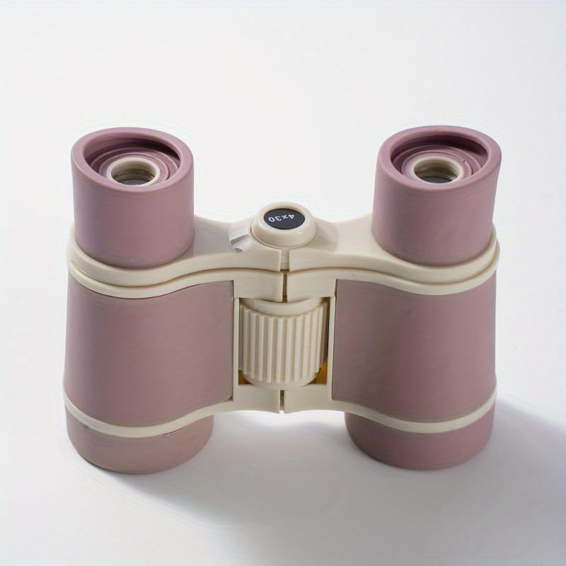 1pc Multi-Color 3×15 Small Binoculars, Outdoor Hunting, Fishing Forest Adventure Small Telescope, High-Definition Lens, High-Density Material (Purple) purple