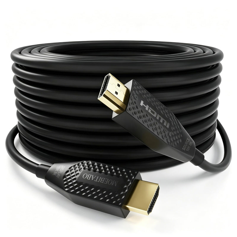8K Long Fiber Optic Hdmi cable in-Wall CL3 Rated 48Gbps 40ft Ultra High speed HDMI 2.1 Cord 8K@60Hz 4K@120Hz 10K@30Hz HDCP 2.2&2.3, eARC HDR10 Dolby Compatible with Laptop/PS5/TV/PC/Switch/Mac/Xbox