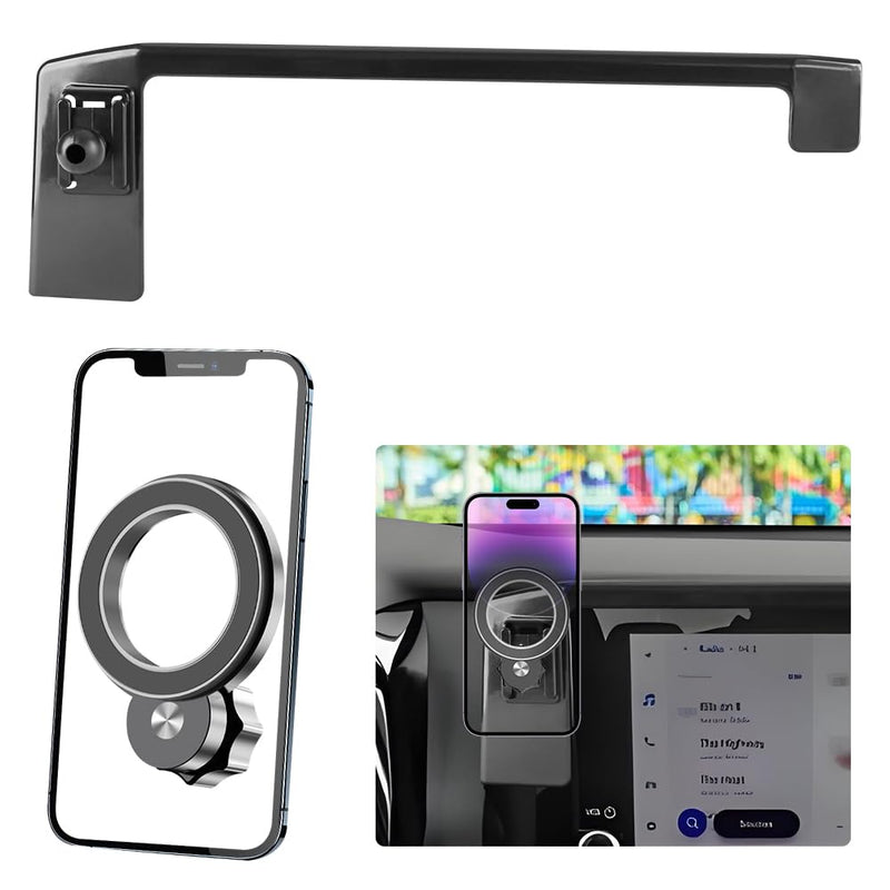 Car Magnetic Phone Mount for Toyota Camry 2025 2026 LE/SE [Only for 8 inch Touch Screen] Auto Interior Accessories Best Cellphone Holder Mobile Cradle Cell Phones Navigation Charging Stand for Toyota Camry 2025 2026 LE/SE [8-inch]