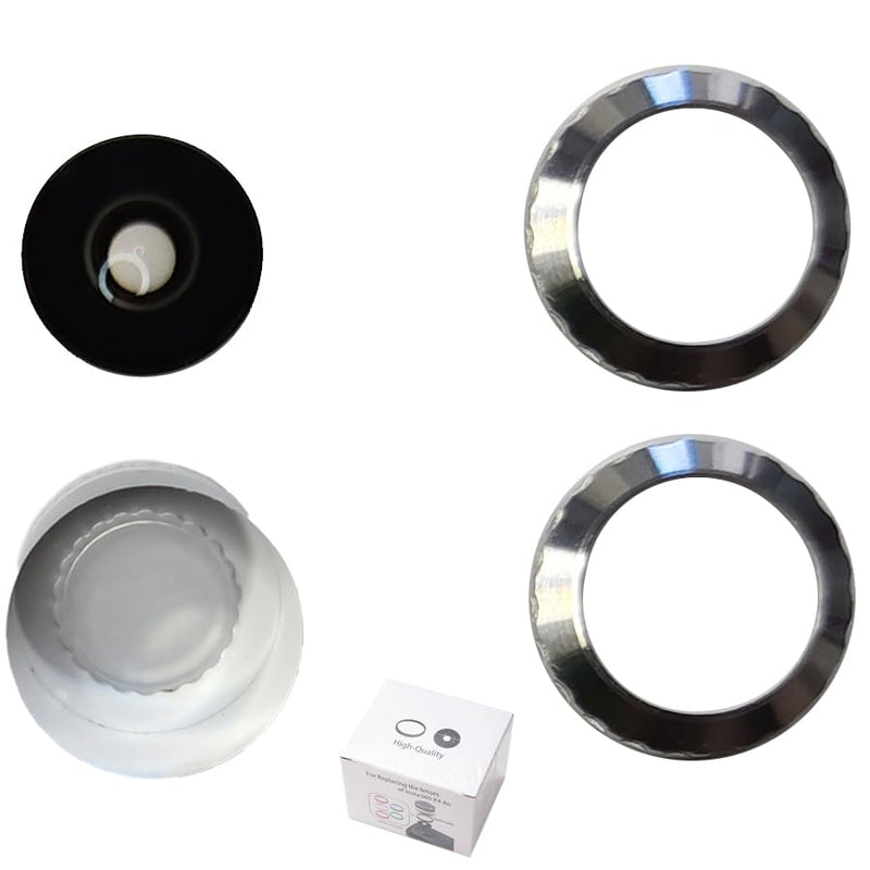 Koulele HD Optical Replacement Lens for Insta360 X4 Air, Wide Angle, Compatible with X4 Air, Repair Part (Silvery1pic) Silvery1pic