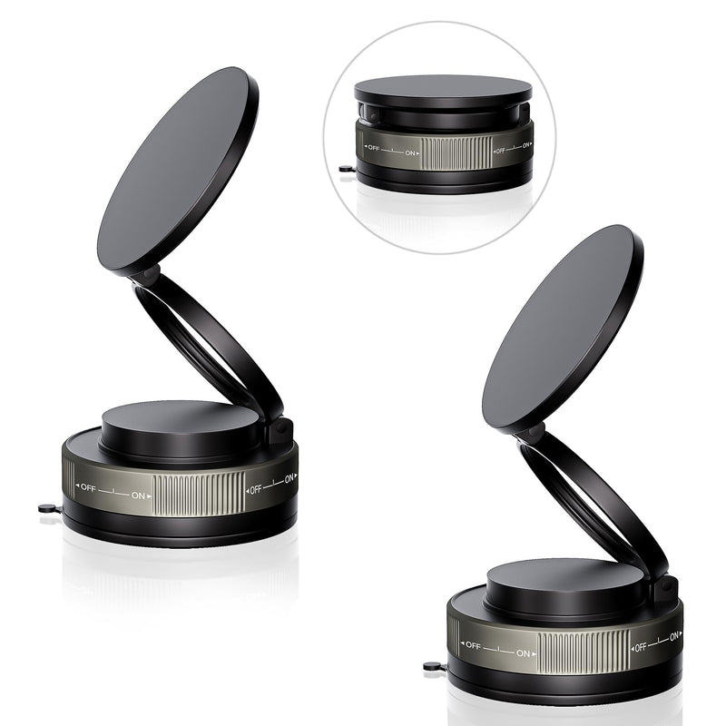 2Pack Magnetic Car Phone Holder for Magsafe Mount,360° Adjustable Foldable and Retractable Car Phone Mount, Foldable Sticker Ultra Strong Suction Cup for iPhone 17 Pro Max/Air/17 Pro/16 ProMax/15 Plus