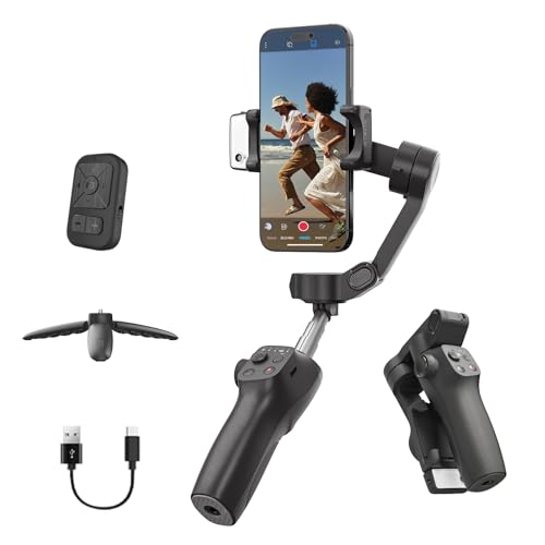 CM9 3-Axis Gimbal Stabilizer for iPhone & Android