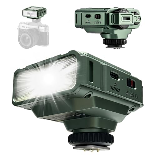 VILTROX Spark Z3 TTL 26Ws Mini Flash Speedlite GN16 Diffuser for Nikon Z3 For Nikon(Green)