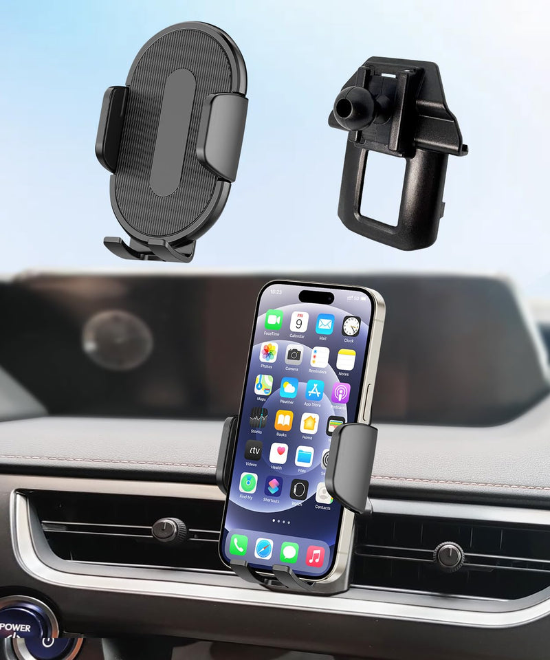 Car Phone Holder for Lexus UX 2019 2020 2021 2022 Auto Accessories，One Hand Place & Pick，360° Rotation，Hands Free，for 4.7-7 inch Phones