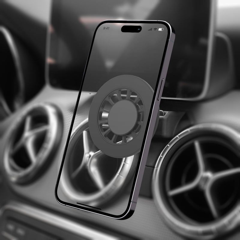 CLEC Car Phone Holder for Mercedes-Benz 2015-2020 GLA-Class 2013-2019 CLA-Class for Magsafe Car Phone Holder 360° Rotatable 【20 Strong Magnetic】 Air Vent Holder Stand for Magsafe Case,All Smartphones