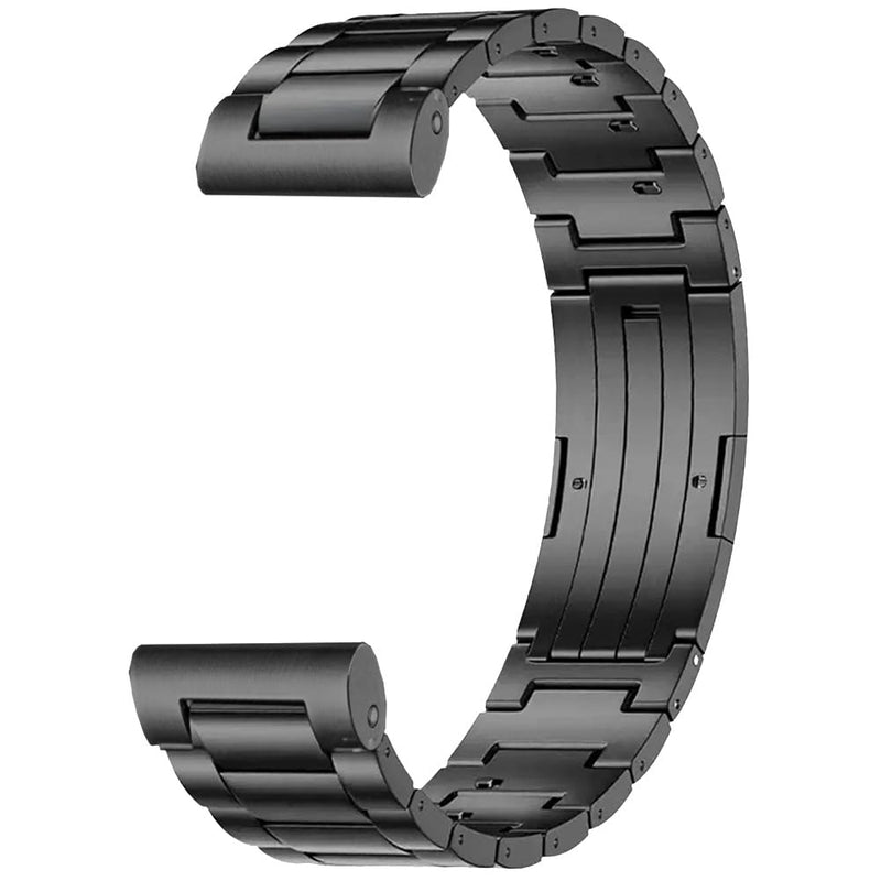 No Tool Titanium Quick Release Band 20mm 22mm for Galaxy/Garmin | Metal Watch Strap for Samsung Watch 7/6/5/4/3,Garmin Vivoactive 4S/Vivomove 3S/Venu 2S, Huawei | Lightweight,Skin-Friendly titanium grey
