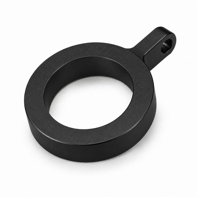 Aluminum Mount Clip for Rode NT - USB Microphone | Black Mount Ring for Rode NT - USB Microphone