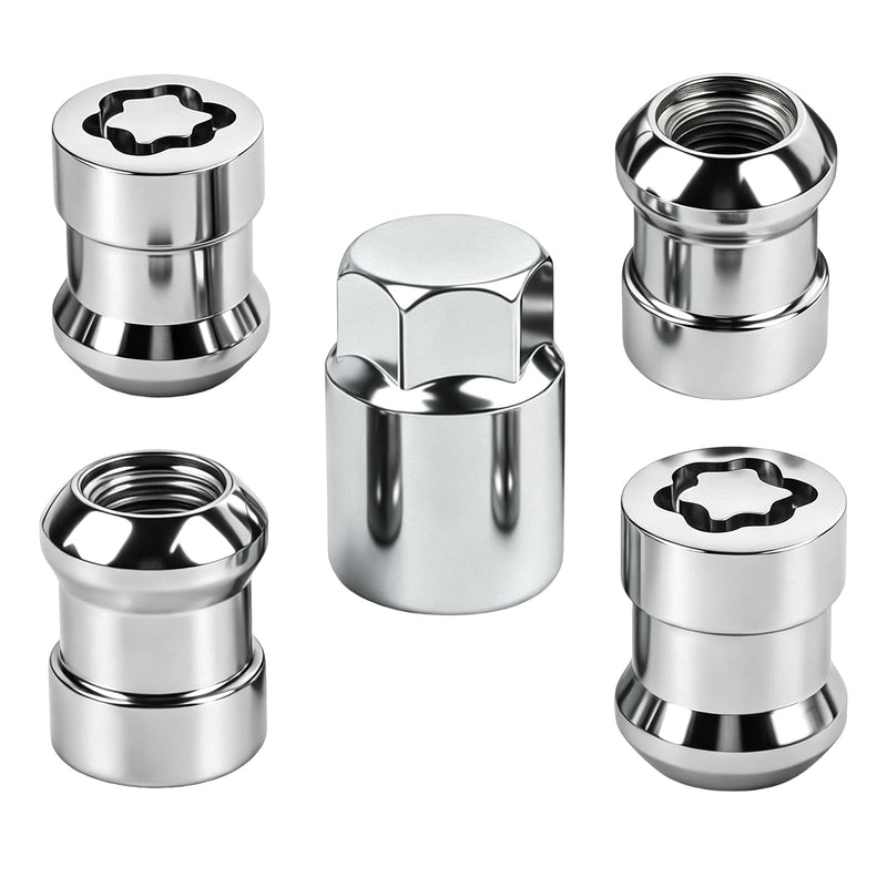 Wheel Lock Lug Nut Anti Theft Set for 2004-2025 Honda Accord CR-V Civic Fit | For 2008-2012 Accord, 2007-2016, 2023-2025 CR-V, 2016 Civic, 2023-2025 HR-V, 2007-2012, 2015-2020 Fit, 2011-2016 CR-Z