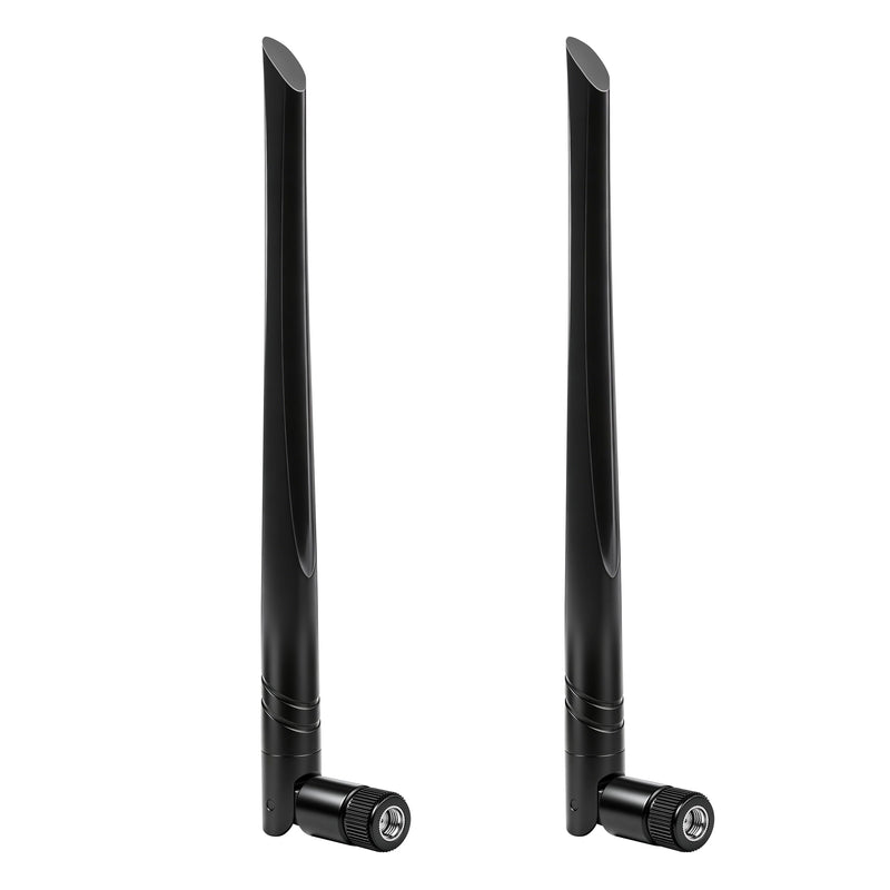 Tri-Band WiFi 6E 2.4GHz 5GHz 6GHz PC Desktop Computer Motherboard Antenna Booster Signal Range WiFi Bluetooth Card Wireless Network Router Antenna, Slinkdsco