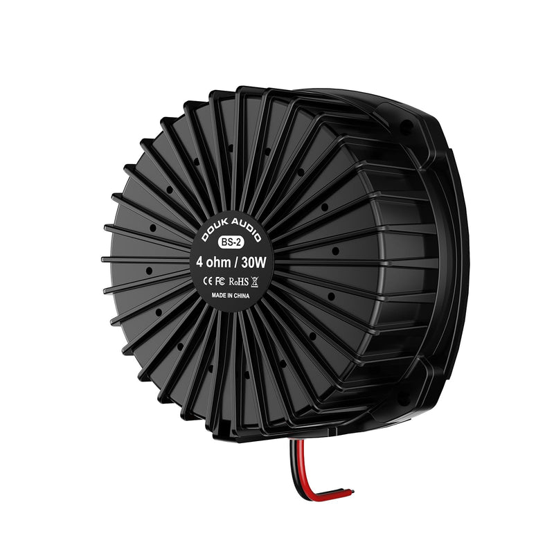Douk Audio BS-2 Bass Shaker: 30W Tactile Transducer Low Frequency Vibration Speaker for Sim Racing Gaming | Home Theater | DIY Setup (1 PC)