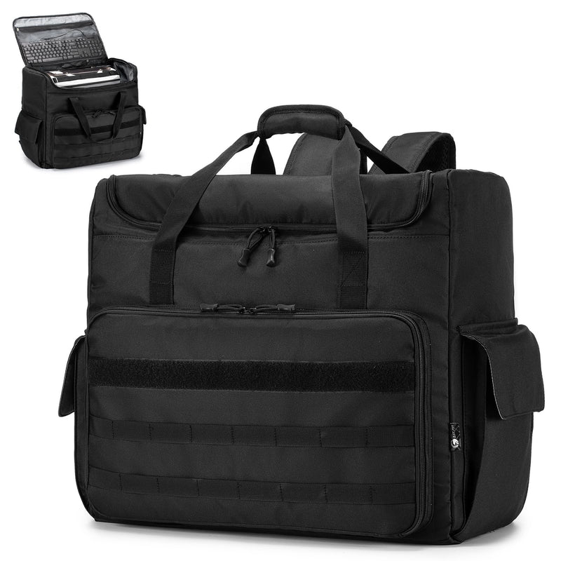 Computer Desktop Tower Carrying Case Compatible with ATX Chassis | M-ATX Mainframe Chassis PC Travel Case for Computer Moving Portable PC Backpack for Keyboard, Mouse and Accessories, Bag Only