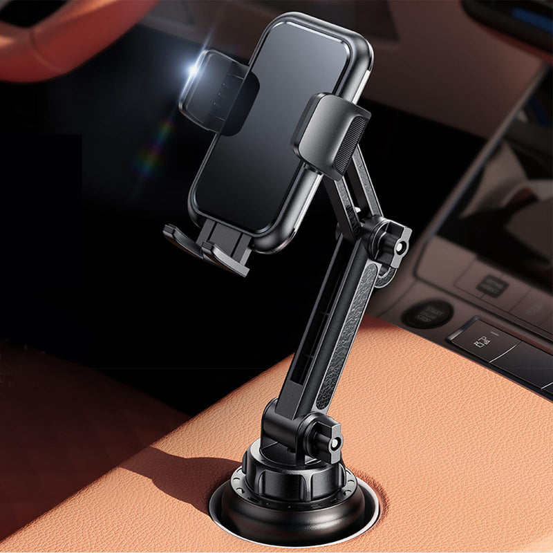 Cup Holder Phone Holder, [Easy Install] Adjustable Long Neck Cup Phone Holder for Car, [Sturdy & Durable] Universal Car Phone Holder for iPhone, Samsung, Google and All 4"-7" Smartphones Black -