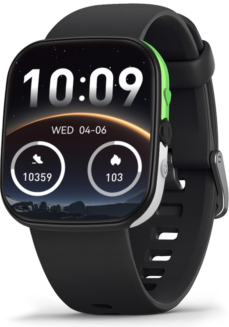 MorePro Smart Watch (Answer/Make Call), 1.83” Health Fitness Watch with Heart Rate, Blood Pressure,SpO2 and Sleep Monitor, 100+ Sports Modes, IP68 Waterproof Fitness Tracker for Men Women Black