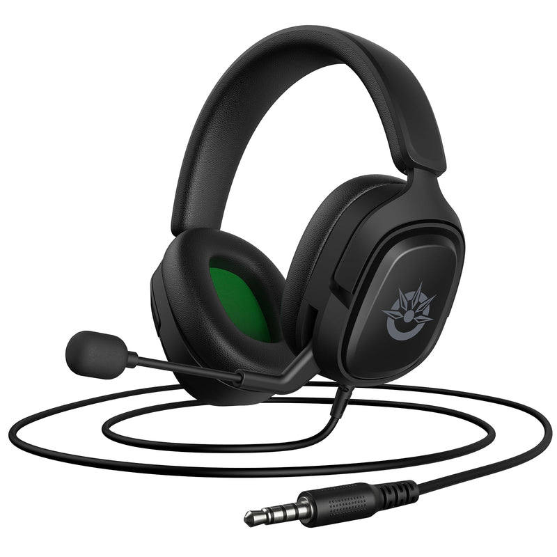 Flare X Wired Gaming Headset with Mic for Xbox Series S/X PS5 PC | 50mm driver, Flip-to-mute cardioid mic, 3.5mm audio jack