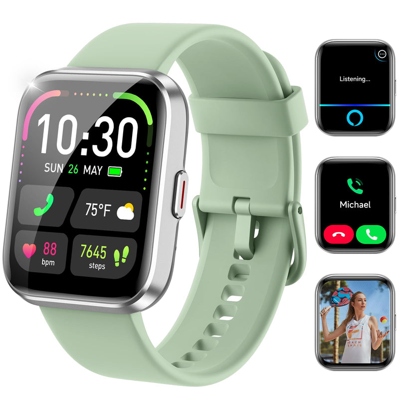 WMK Smart Watches for Women, 1.83" Smart Watch for Android Phones & iPhone, Dark Blue