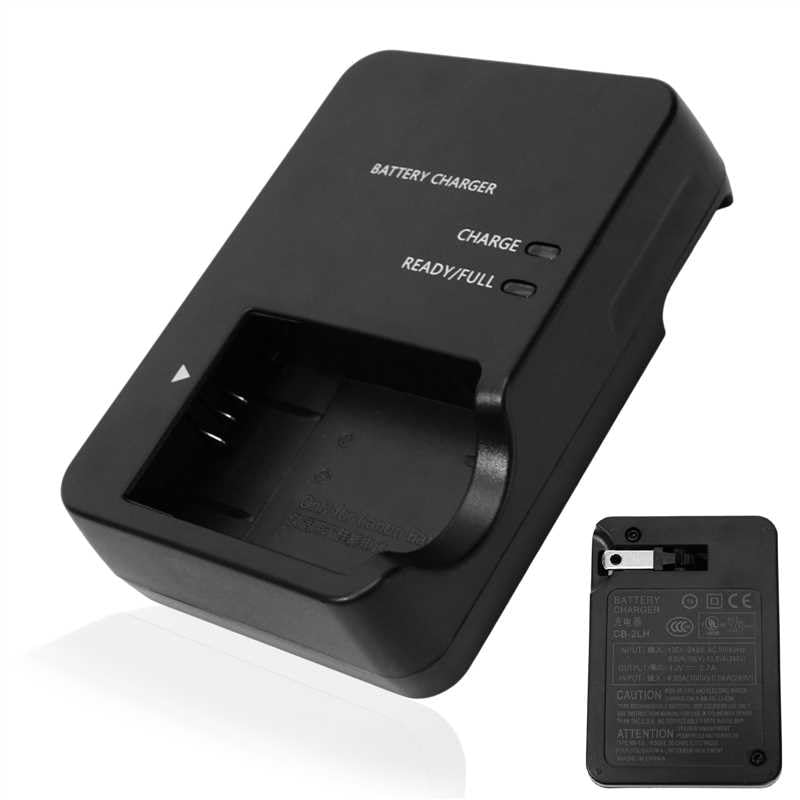 NB-13L Battery Charger Direct Plug-in/Wired Plug-in, Compatible with CanonCB-2LHE, G7 X Mark I1/IIl, G5 X, G9 X,SX740 HS, SX730 HS, SX720 HS, SX620HS, G1 X Mark Ill Camera (Wireless Direct Plug-in)