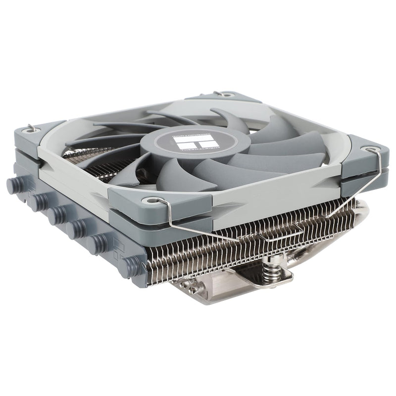 Thermalright-TR AXP120-X67 Low Profile CPU Air Cooler with Quite 120mm TL-C12015 PWM Fan, 6 Heat Pipes, 67mm Height, for AM4/AM5/Intel LGA 1700/1851/1150/1151/1155/1200/2011, PC Cooler