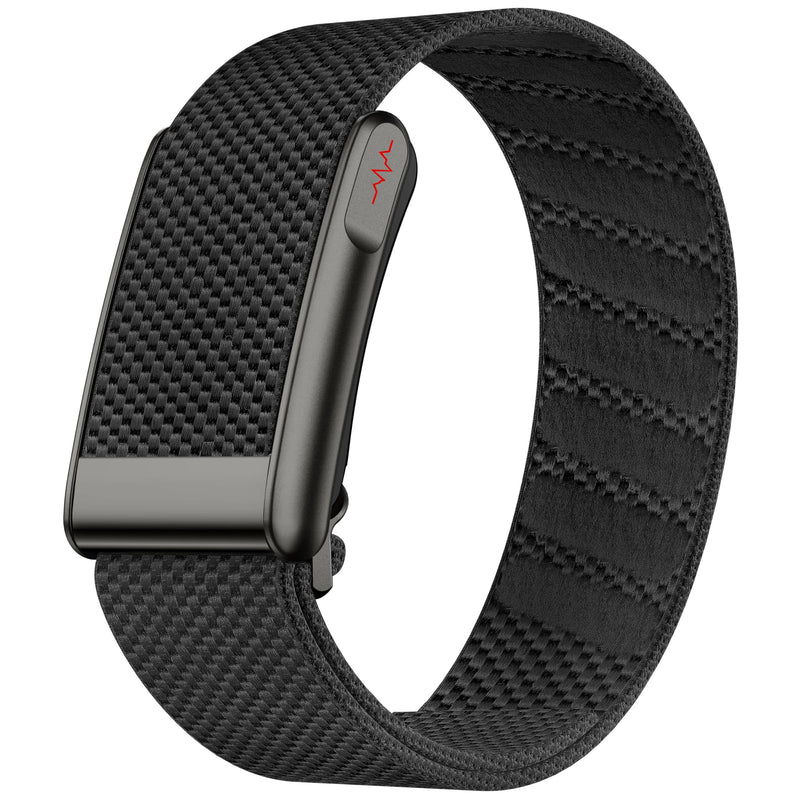 Activity Tracker 24/7 Health Heart Rate Sleep Monitor Pedometer Calorie Lightweight Screenless Activity Tracker for Men Women Seniors Wearable Fitness Trackers Free APP IP68 Waterproof black