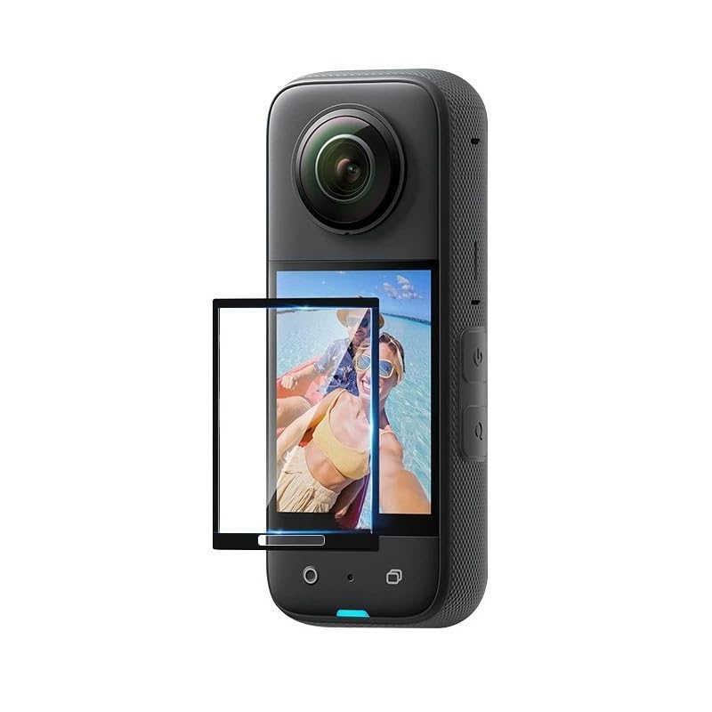 Screen Protector for Insta360 X4 Accessories, Tempered Glass Display Film Screen Protective Cover for Insta360 X4, Ultra HD, 9H Hardness, Scratch Resistant
