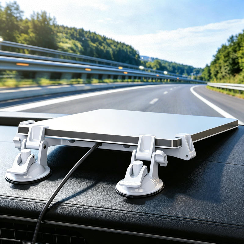 Starlink Mini Car Mount for Dashboard, Star-Link Mini Dash Mount | for Starlink Mini Suction Cup Mount for Car Dashboard & Windshield Suitable Most Vehicles and Ensures Stable Satellite Signal