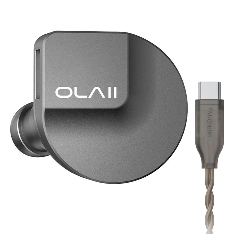 OlaⅡ1DD+1BA Hybrid Wired Earbuds, Lightweight IEM, Type C with Mic | DMT5 Dual-Magnetic-Circuit Dual-Chamber Dynamic Driver, PURE Hi BA, Coaxial Acoustic Structure, App Control, Upgraded DSP