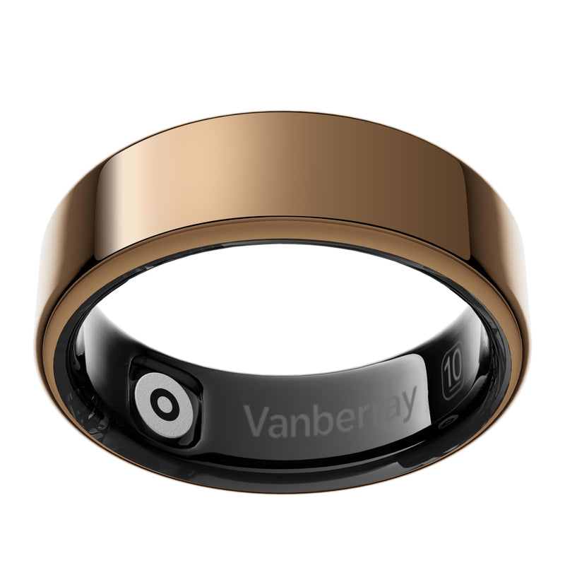 2026 Smart Ring For Women & Men, Sleep Health Fitness Tracker, No APP Fee | Track Sleep, Heart Rate, Blood Oxygen and Stress with Lightweight Smart Ring, 5-7 Days Battery Life, iOS & Android Compatible