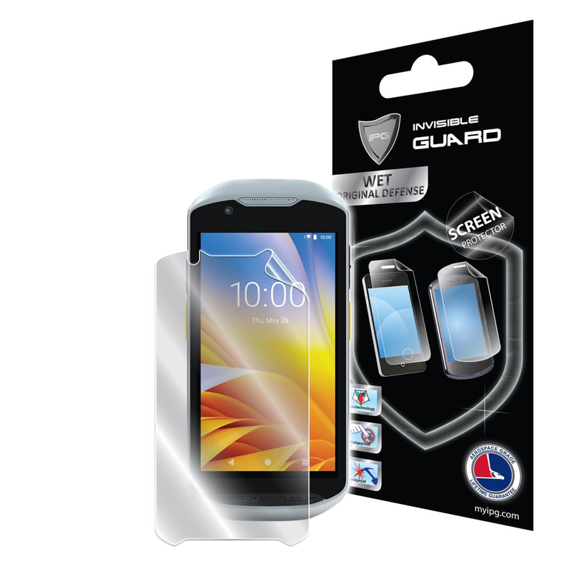 IPG for Compatible Zebra TC52ax with Hydrogel Screen Protector (6 Units) Invisible HD Clear Film Anti Scratch Guard-Smooth/Self-Healing/Bubble Free for TC52Thin HydroGel (Thin)