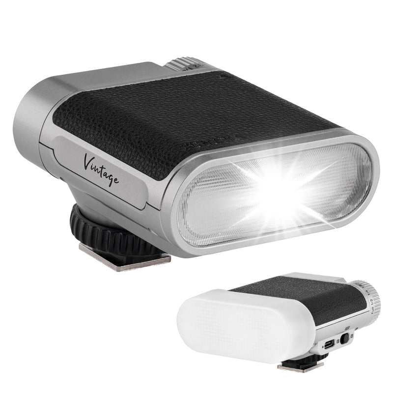 Viltrox Vintage Z1 Flash, Compact Camera Flash Unit for Photography (US-Z1) US-Z1