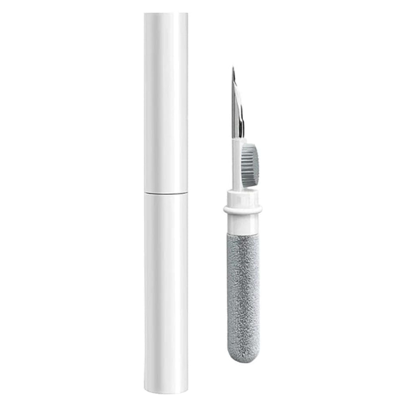 Bluetooth Earphones Cleaning Tool for Airpods Pro 3 2 1 Earbuds Case Cleaner Kit Cleaning Brush Pen for Xiaomi iPhone Earbuds (White) WHITE