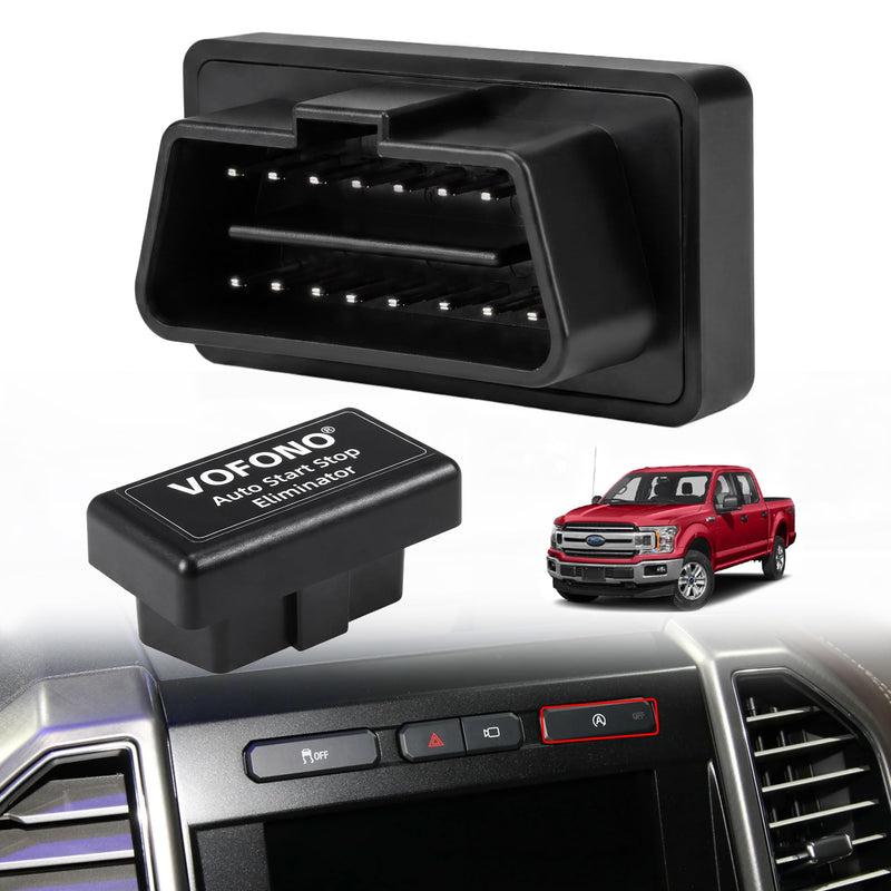 Auto Start Stop Eliminator for F150 2015-2020 Plug Play Ford Accessories | Easy-Install Autostop Device, A-Off Start Stop System black-1 2015-2020 Ford F-150