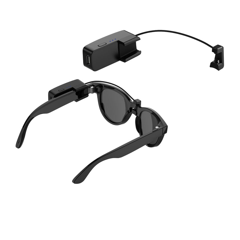 Wearable Battery Pack Charger Compatible with Ray-Ban/Oakley Meta Smart Glasses Gen 1 & Gen 2, Ultra-Light Mini Power Bank Accessories for Wayfarer/Headliner/Skyler/HSTN