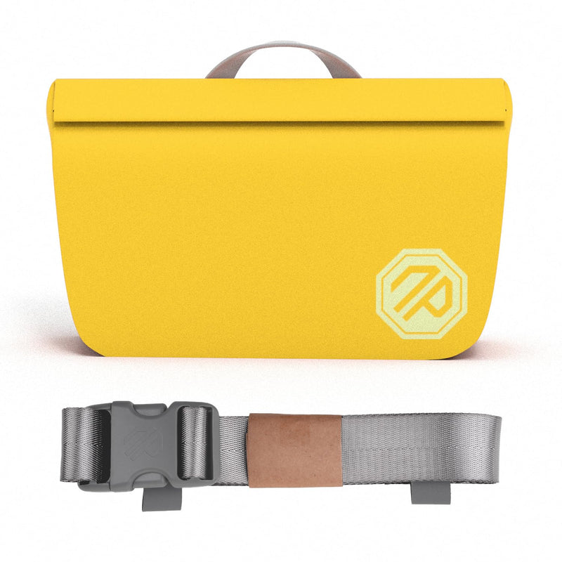 niphean IPX7 Waterproof Fanny Pack, Magnetic One-Hand Closure Dry Bag | Durable Waterproof Bag, for Kayaking, Paddle Boarding, Beach Cruise Essentials, 2.5L/7.5L Phone Pouch Dry Bags for Men Women Yellow