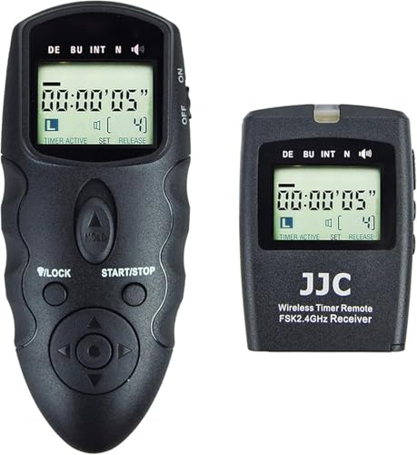 JJC Wireless Intervalometer Timer Remote Control Shutter Release for Sony ZV-E10 II ZVE10II A7V A7 V A6700 A7R VI A7RVI A7R6 A7C II A7CII A7CR ZV-E1 ZVE1 RX1R Mark III Cameras For Sony S3