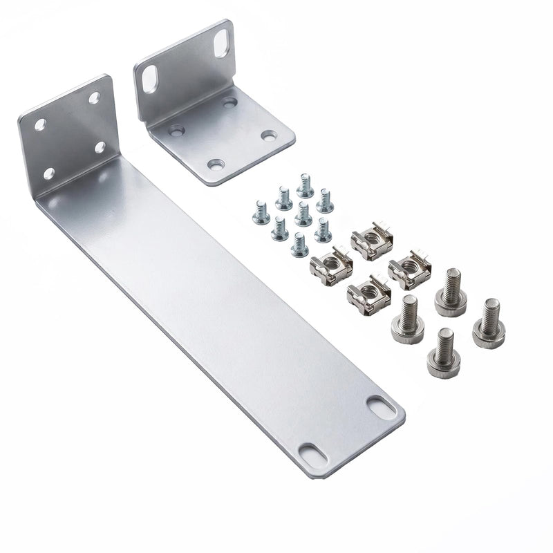 Rack Mount Kit Compatible for Ubiquiti Switches, 1U Rack Ears for US-8-150W UniFi Switch 8 Port and for EdgeSwitch ES-8-150W Switch 8 Port