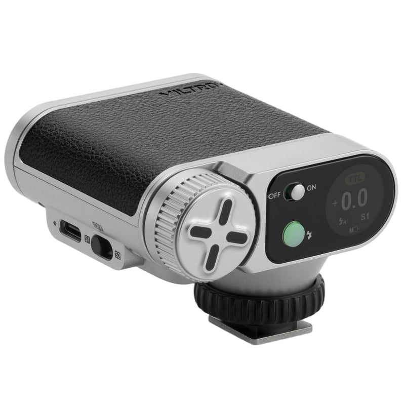 VILTROX Vintage Z1 Pro TTL Camera Flash for Sony Cameras, 24Ws Mini Flash, 1/8000s HSS Retro Camera Flash with Touch Screen, 1s Recycling Time, S1/S2 Optical Trigger