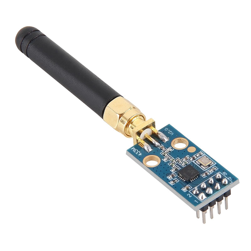 CC1101 433MHz Wireless Transceiver Module with SMA Antenna Supports 315/868/915MHz Frequency Bands, High Sensitivity RF Module for IoT and RF Projects 1pcs
