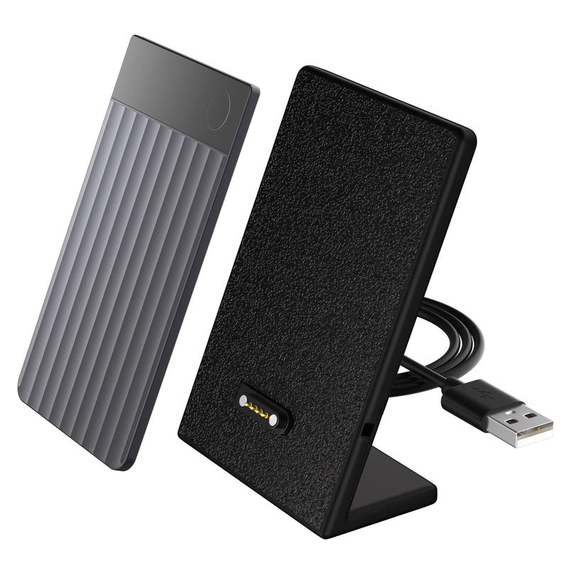 Charging Stand with USB-A Charging Cable Cord for Plaud Note/Plaud Note Pro AI Voice Recorder (3D Printed Stand