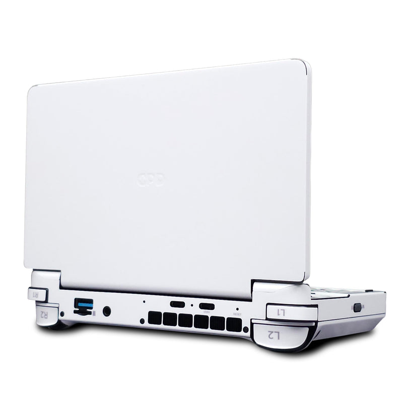 GPD Win Mini 2025 Skin, White Edition, Full Wrapping 3M Matte Vinyl Skin for GPD Win Mini 2025 (Designed by POP SKIN) ★Does NOT FIT for the 2023 Oculink Version and 2024 USB A Version.