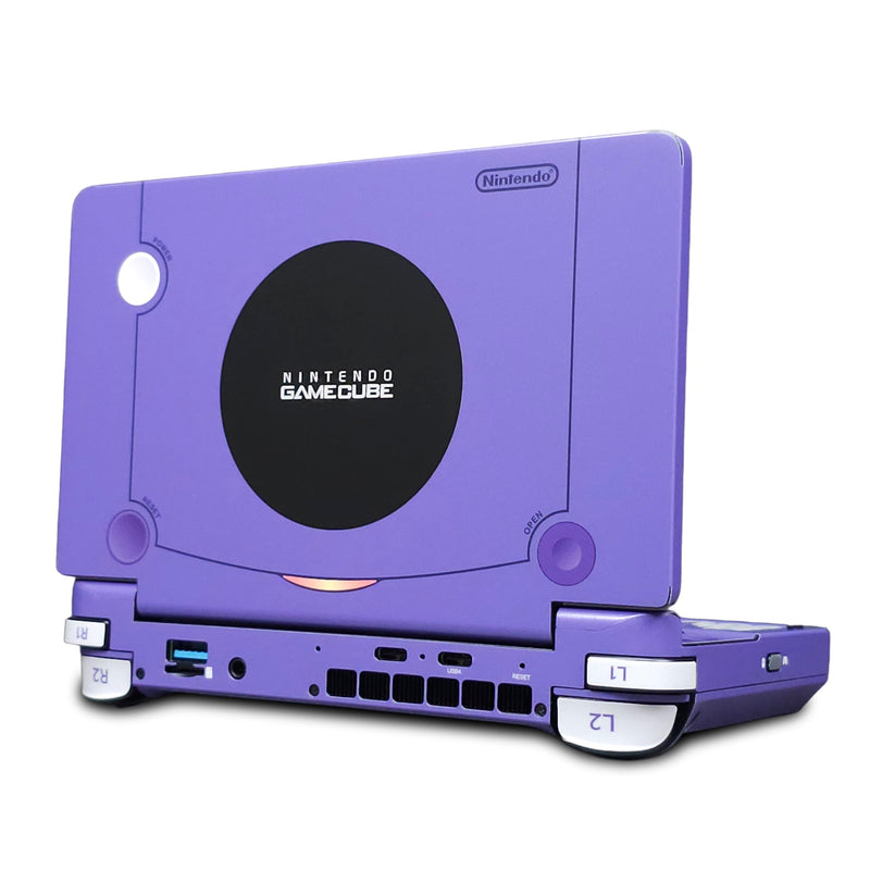 GPD Win Mini 2025 Skin, Game Purple Cube Edition, Full Wrapping 3M Matte Vinyl Skin for GPD Win Mini 2025 (Designed by POP SKIN) ★Does NOT FIT for the 2023 Oculink Version and 2024 USB A Version.