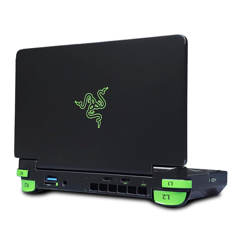 GPD Win Mini 2025 Skin, Razer Edition, Full Wrapping 3M Matte Vinyl Skin for GPD Win Mini 2025 (Designed by POP SKIN) ★Does NOT FIT for the 2023 Oculink Version and 2024 USB A Version.