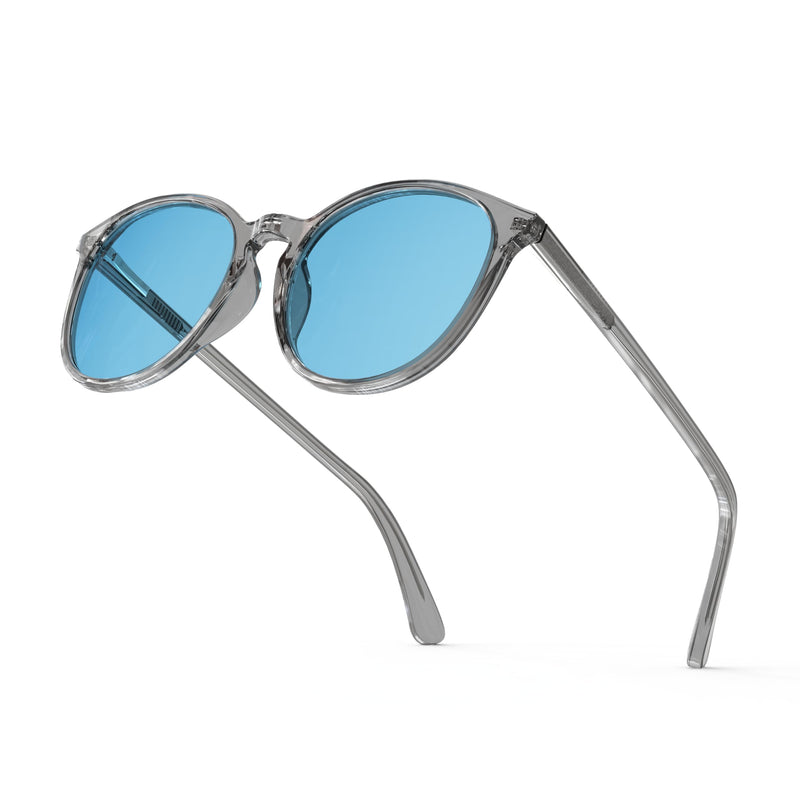 Z Guard Blue Tint Glasses for Strobe Light Sensitivity, Flashing Light Glasses for Concerts/Screen Flicker Max - Blue