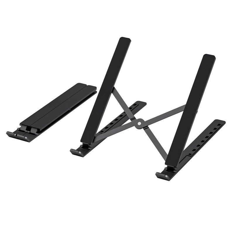 Adjustable Laptop Stand, Ergonomic Laptop Riser Stand for Desk | Computer Stand Mount, Foldable Protable Computer Desk Fits with MacBook Pro Air,Black black