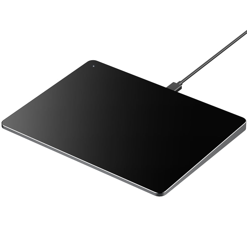 Wireless Bluetooth Trackpad for Windows 10 & 11, 3-in-1 Connectivity Modes,High Precision Control, Portable Multi-Touch Gestures touchpad for PC & Laptop (Black) Black