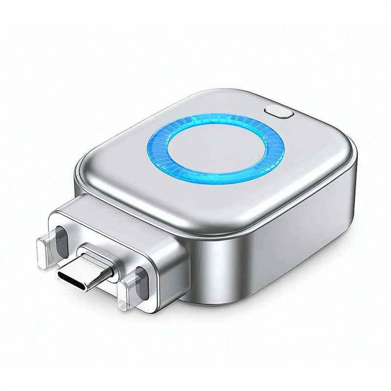 140W Fast Charging Auto Disconnect Adapter, Smart Battery Protection Charger Splitter, Full Charge Auto Cut-Off, LED Indicator, Compatible with iOS, Android, Tablets